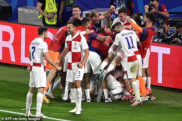 Croatia thought they were done after Modric's strike, but were left heartbroken later