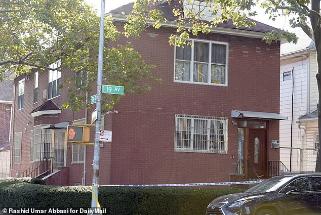 Wu fatally shoots Liang at Li's home in Bensonhurst, Brooklyn (pictured) after sneaking through the back door and waiting for the couple