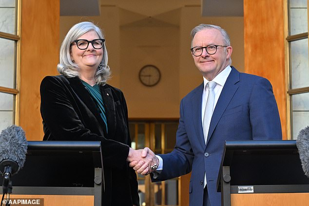 Anthony Albanese's bid to boost the new governor general's salary by $214,000 continues - despite Senate Greens vowing to vote against her pay rise