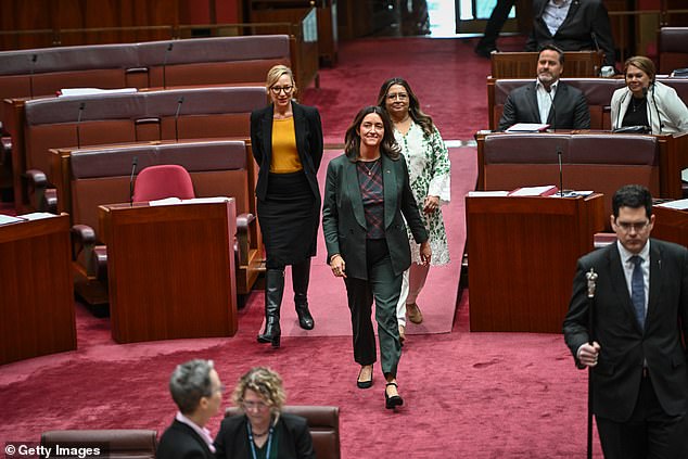Greens Senator Larissa Waters said: 'I can't believe I have to say this (in a cost of living crisis), but a $200,000 pay rise for the GG is not a good prospect.  Until all low-paid workers (mainly women!) get a 43% pay increase, neither should the GG.”
