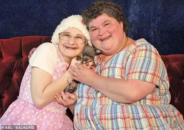 Gypsy Rose (left) with her mother, Dee Dee Blanchard, who was murdered in 2015 by Gypsy and her then-boyfriend Nicholas Godejohn