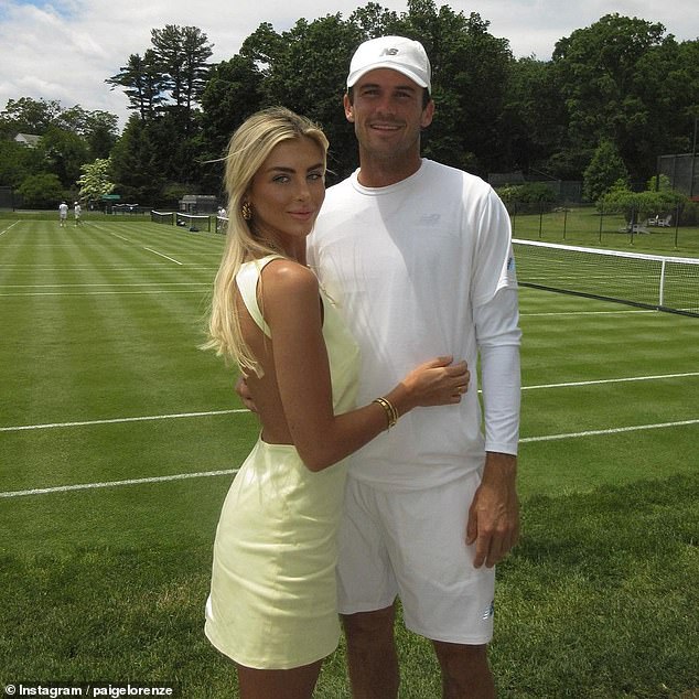 The couple have been dating since 2022 after meeting at the US Open in New York City