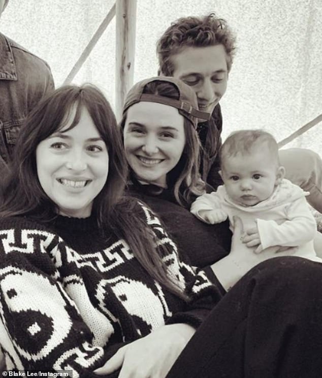 Dakota is godmother to Jeremy and Addison's two daughters Ezer, five, and Dolores, three