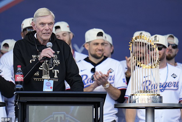 Texas Rangers owner Ray Davis has been criticized for the team's stance on Pride Night