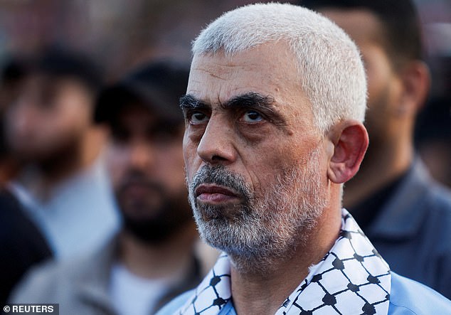 Arrest warrants were requested for three Hamas leaders, including Yahya Sinwar