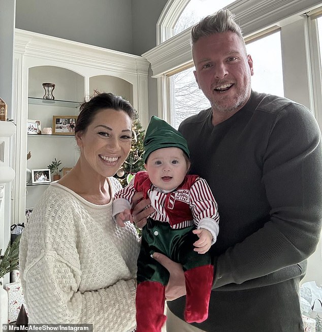 McAfee has been married to his wife since 2020 and welcomed their first child in 2023