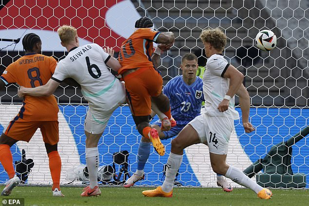 Memphis Depay clawed his team back into the tie in the 75th minute with a beautifully taken effort