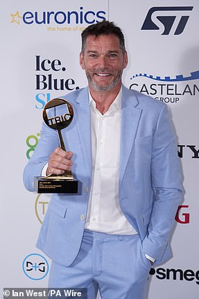 Fred Sirieix accepted the Food Award for his show Gordon Gino and Fred: Viva España!