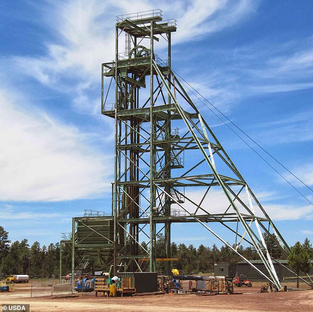 The Canyon Plain Mine opened in December and spans 17 acres