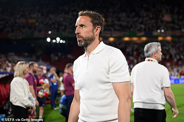 Southgate insisted after the match that his side had 'improved a lot' with the ball at their feet