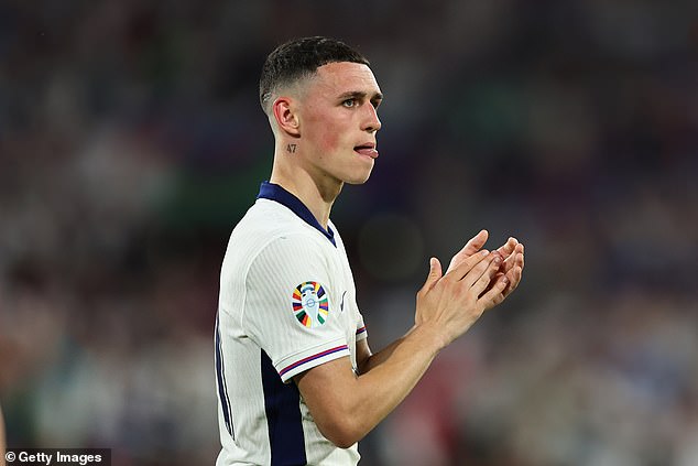 Phil Foden completed just one dribble as he showed only flashes of his brilliance