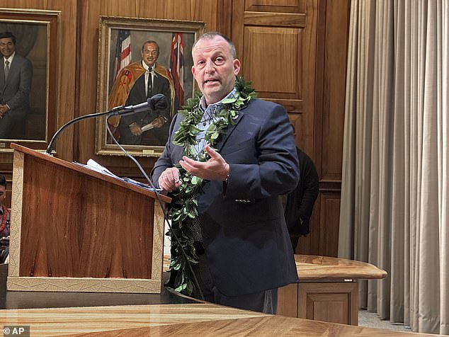 On Monday, Governor Josh Green (pictured) signed Senate Bill 3312, which was introduced in January as a way for Hawaiians to share their pride through the symbol