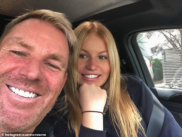 Summer is the youngest child of legendary cricketer Shane Warne, who died suddenly of a suspected heart attack on March 4, 2022, at the age of 52, while on holiday in Thailand