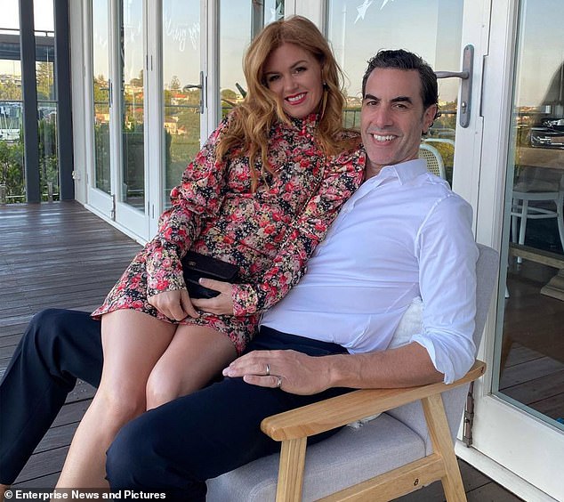 Isla and British actor Sacha, 52, announced in April that they had quietly split last year