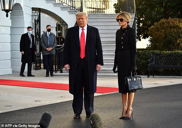 Inflation is eroding the purchasing power of most Americans, which potentially bodes well for Donald Trump.  In the photo he leaves the White House with Melania in January 2021