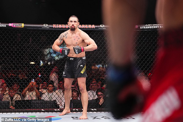 The Australian UFC star suffered a serious abscess in his mouth and continues to require further surgery