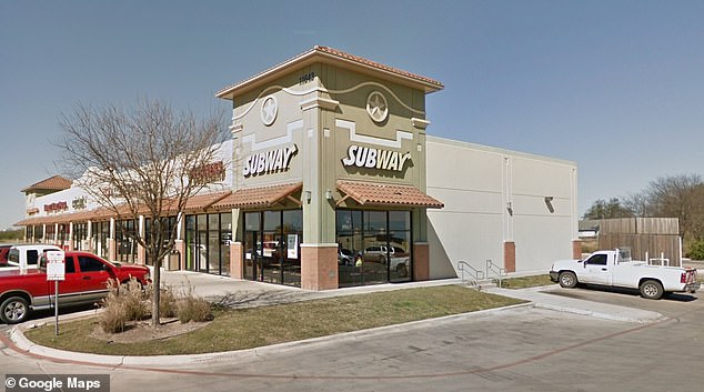 A Subway franchisee that operates 48 restaurants has filed for bankruptcy protection (Photo: The San Antonio location where Marisela Cadena was killed)