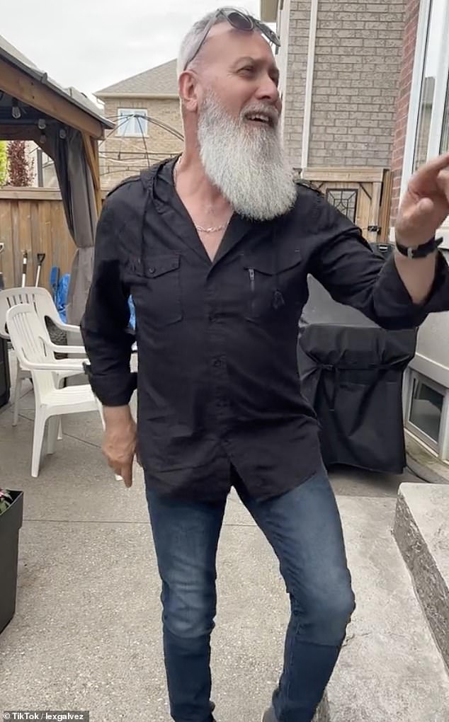 TikTok user Alexis (pictured) uploaded a video of her uncle dancing to Smalltown Boy as part of the trend