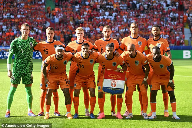 The Netherlands are one of five teams that England could face in the last 16 on Sunday evening