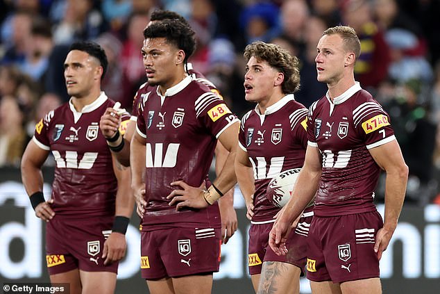 Queensland's players were left stunned after NSW jumped to a commanding 28-0 lead in the first half