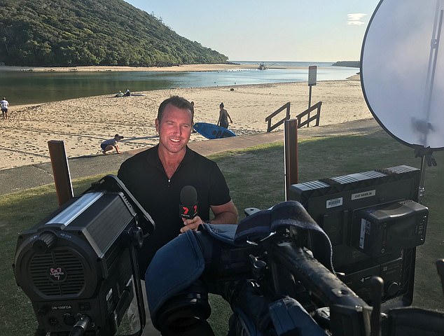 The presenter, who was known for his entertaining reports often delivered in pouring rain and howling winds, was a fan favorite and had his own fishing and adventure show on 7Mate.