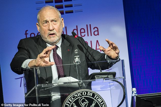 The warning was spearheaded by American economist Joseph Stiglitz, who won the prestigious economics award in 2001