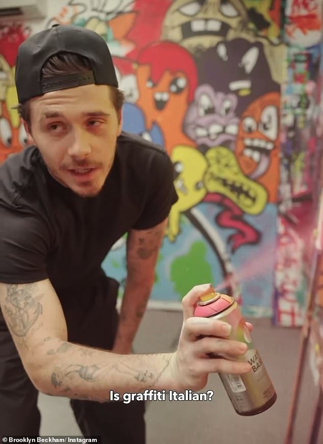 Brooklyn stuns a New York street artist after asking him if graffiti is 
