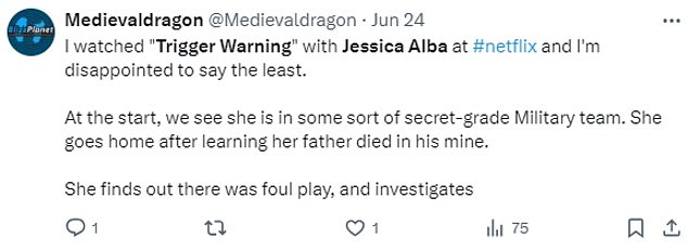 1719419139 456 Netflix fans slam Jessica Albas new movie as one of