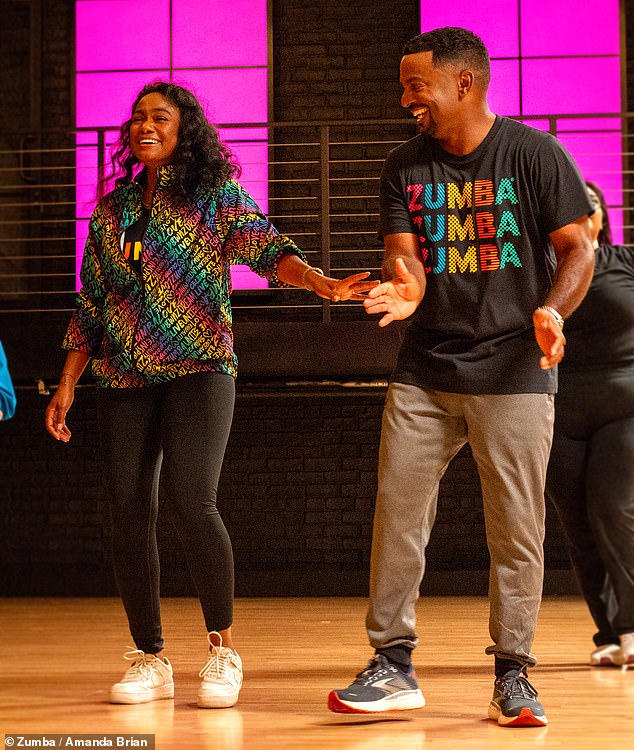 Alfonso and Tatyana, the iconic brother-sister duo from the 1990s sitcom, brought their A-game to a Zumba class in North Hollywood