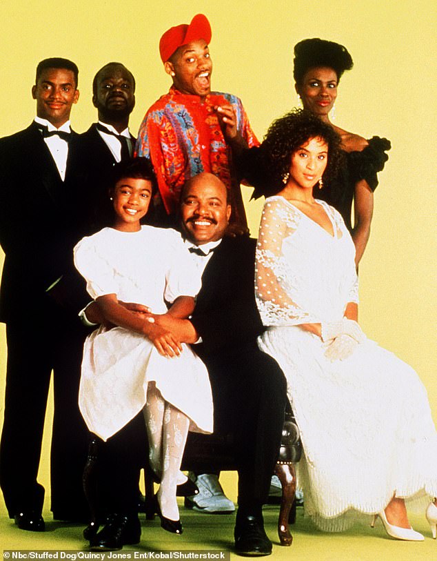 Ribeiro, Joseph Marcell, Will Smith, Janet Hubert, Ali, James Avery, Karyn Parsons on The Fresh Prince Of Bel Air