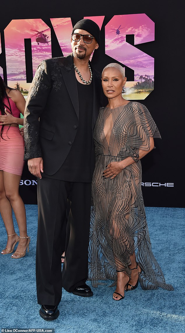 This comes after Will Smith, 55, and Jada Pinkett Smith, 52, made their first red carpet appearance together since revealing they had been secretly separated for seven years as they arrived at the Los Angeles premiere of Bad Boys : Ride Or Die on May 30