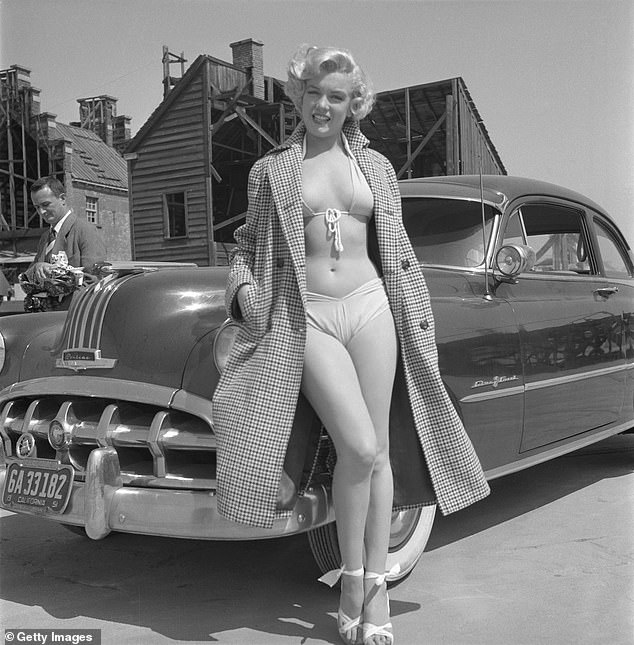 The legendary Monroe pictured in 1951
