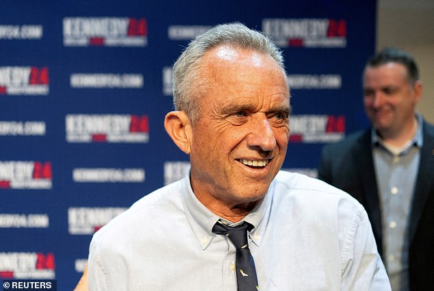 Independent candidate Robert Kennedy Jr.  received support from some voters interviewed by DailyMail.com