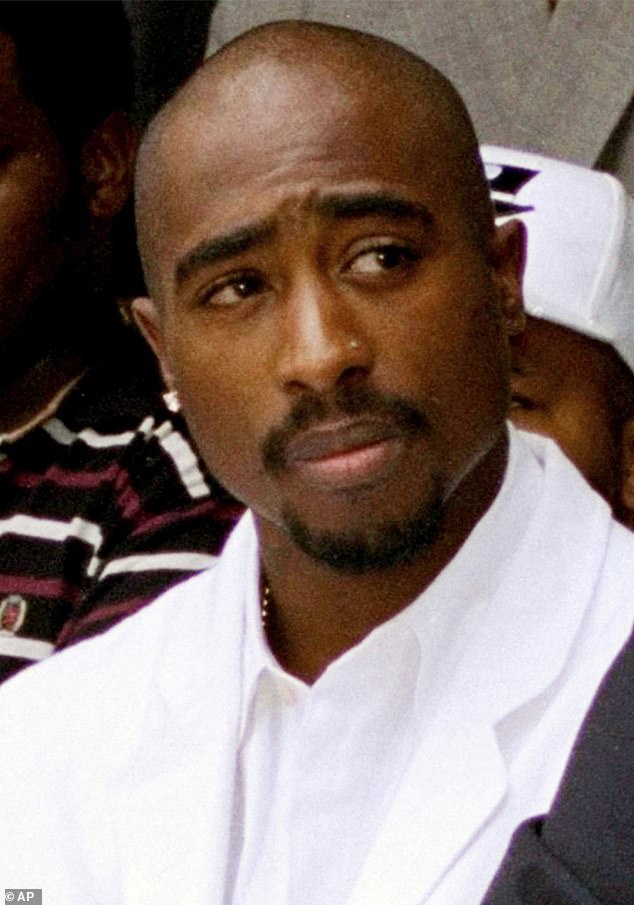 The 62-year-old musician targeted the 37-year-old Canadian rapper - born Aubrey Drake Graham - for using the voice of late 1990s West Coast rapper Tupac (pictured in August 1996 - a month before his death) for his Taylormade freestyle