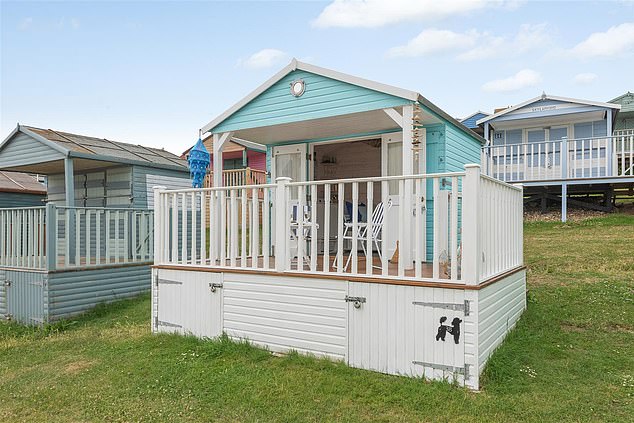 This beautiful cabin in Whitstable, Kent can be yours for £140 between 9:30am and 5:30pm. From the wooden balcony you can enjoy beautiful coastal views as pictured below