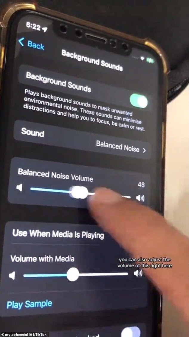 A TikTok user known as Tech Social 101 showed how to do this trick on an iPhone by just going to his settings or the device's control center