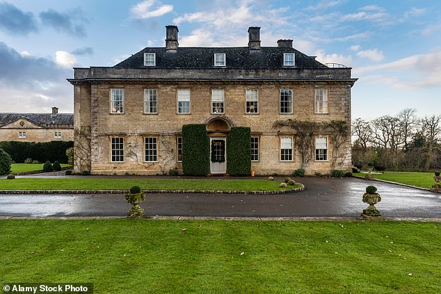 But for the rich and famous, the Glastonbury experience looks very different as they enjoy the pools and spa at the five-star Babbington House hotel - 30 minutes from the Worthy Farm site