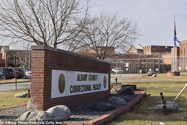Akkan is currently being held in the Albany County Jail (pictured) on $25,000 bail, but his attorney said federal authorities have issued an immigration detainer against him