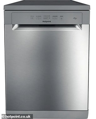 Hotpoint dishwashers have an extra third rack