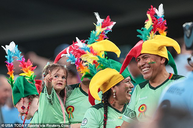 Bolivian fans came to MetLife Stadium hoping for something to cheer about on Thursday