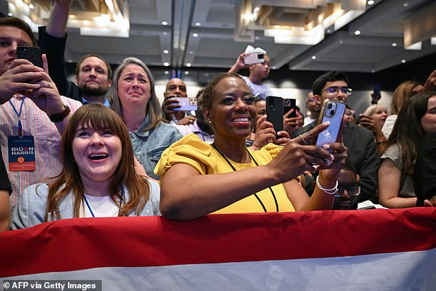 Democrats who attended a raucous viewing party in Atlanta were excited by President Joe Biden's debate performance, despite it sending other party members into a spiral