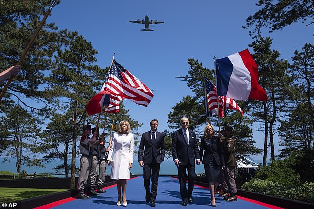 I recently spent a day in France and spoke well of the heroes who died.  I went to the World War II cemetery, the World War I cemetery, that he refused to go to,” Biden said during Thursday night's debate in Atlanta.