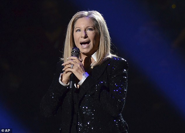 Celebrities including Barbra Streisand (pictured), John Cusack, Mark Hamil and Stephen King vented their frustrations online as the debate unfolded