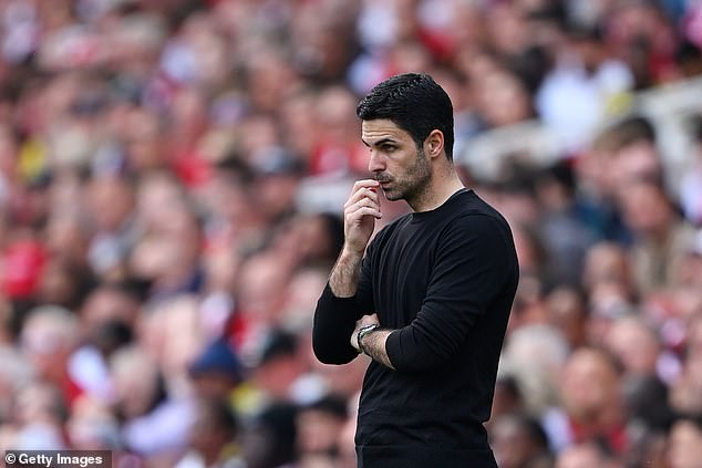 Arteta has been Arsenal's manager since 2019 and has led the team in 232 games