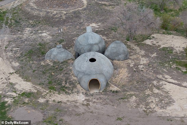 In photos taken of the ranch last month, the domes appear not to have been maintained