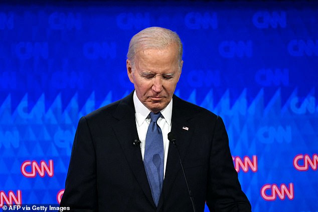 During Biden's screening, Stewart noted that he had a 