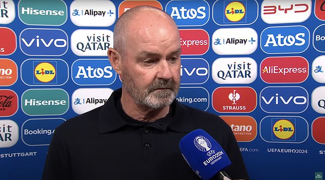 Steve Clarke was furious about the decision and asked 'why is he here?' in the aftermath