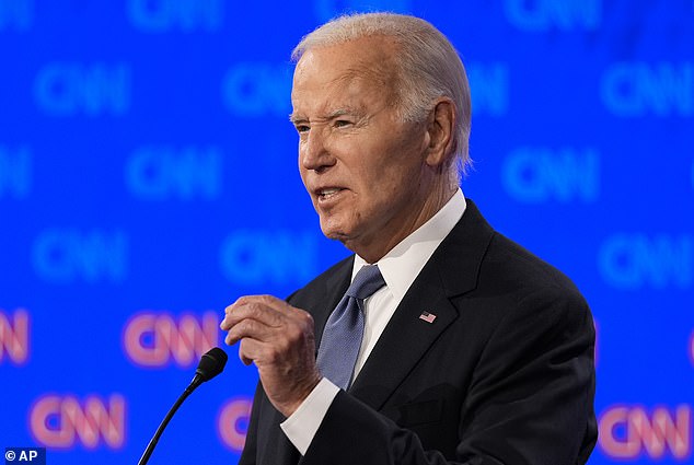 Biden's team began his appearance by pointing out that he had a cold. The president also defended his performance and insisted that he would continue in the race