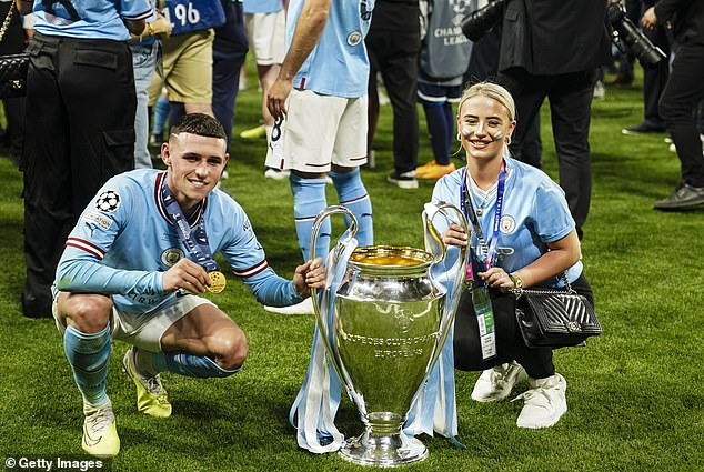 Rebecca has been spotted supporting Foden at matches regularly throughout his career