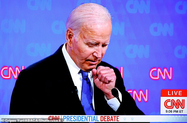 She said Biden's hesitations and delays looked worst early in the debate and even hinted he might not make it to the end of his disastrous performance against Donald Trump.